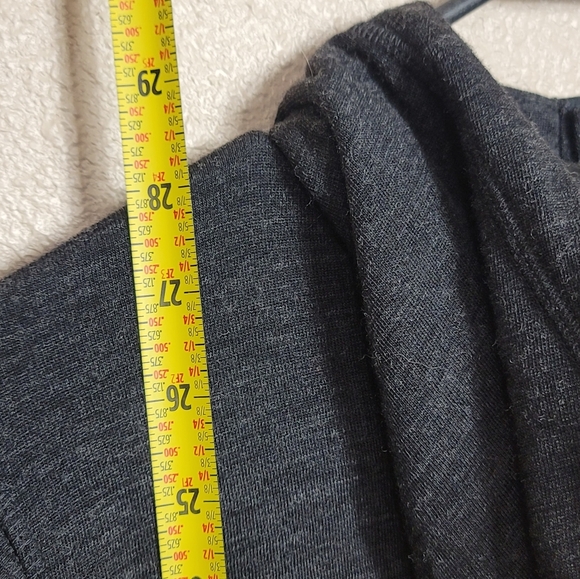 Nau Hoodie Men’s  Size Medium Casual Long Sleeve Wool Blend Outdoor Pocket Gray - Picture 8 of 8